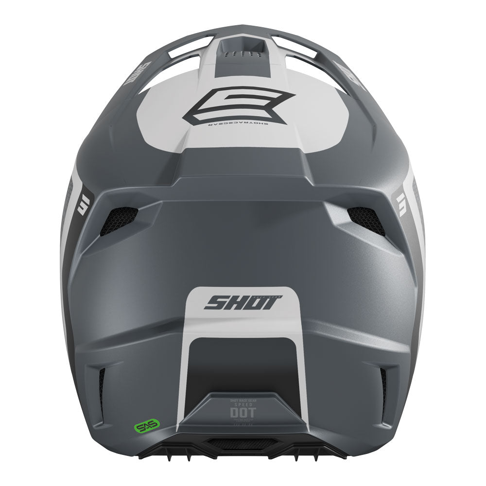 SHOT Helmet Speed Hybrid Grey Matt L