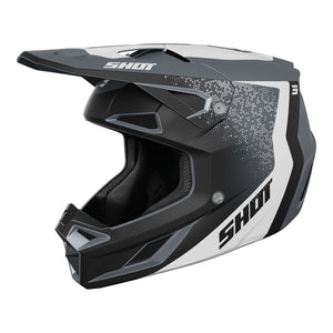 SHOT Helmet Speed Hybrid Grey Matt XL