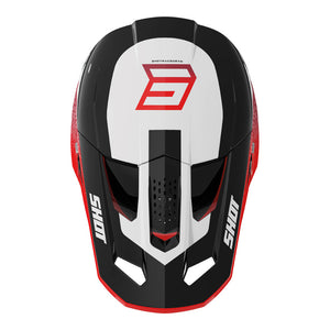 SHOT Helmet Speed Hybrid Red Glossy S