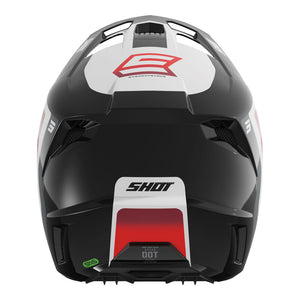 SHOT Helmet Speed Hybrid Red Glossy XL