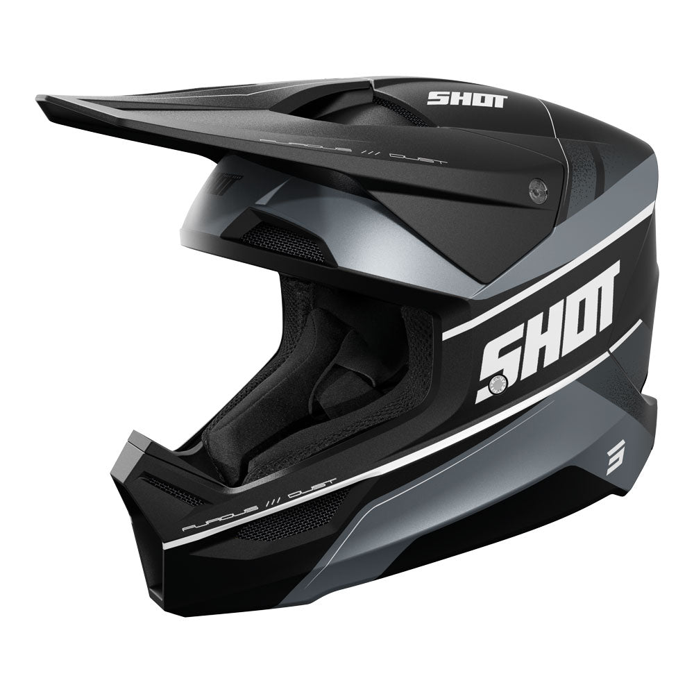 SHOT Helmet Furious Dust Black Matt S