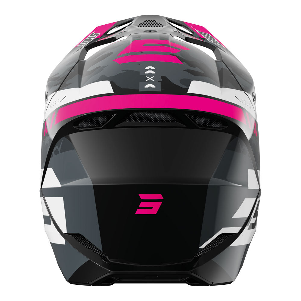 SHOT Helmet Furious Flash Pink Glossy M