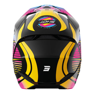 SHOT Helmet Furious Miami Orange XS