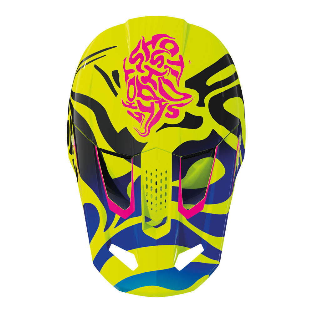 SHOT Kids Helmet Speed Ghost Neon Yellow Glossy YS