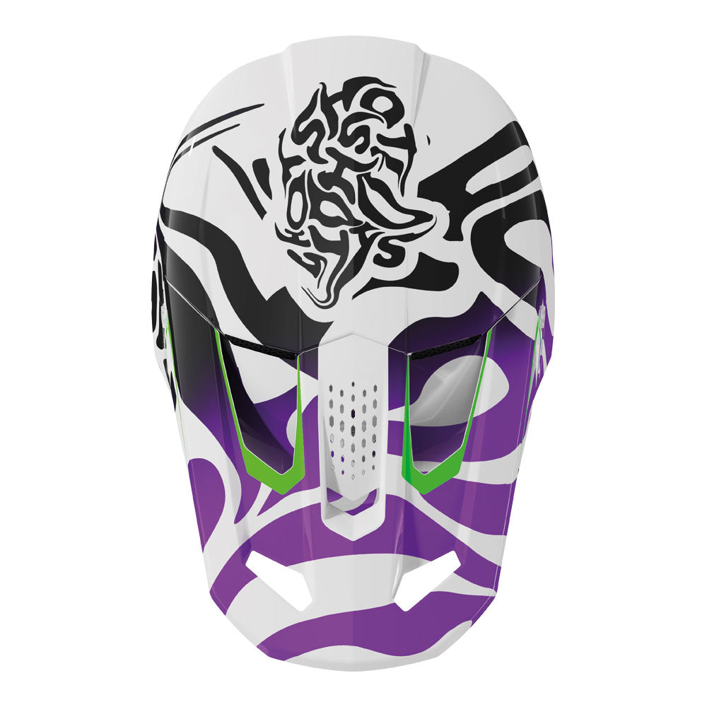 SHOT Kids Helmet Speed Ghost Purple Glossy YS