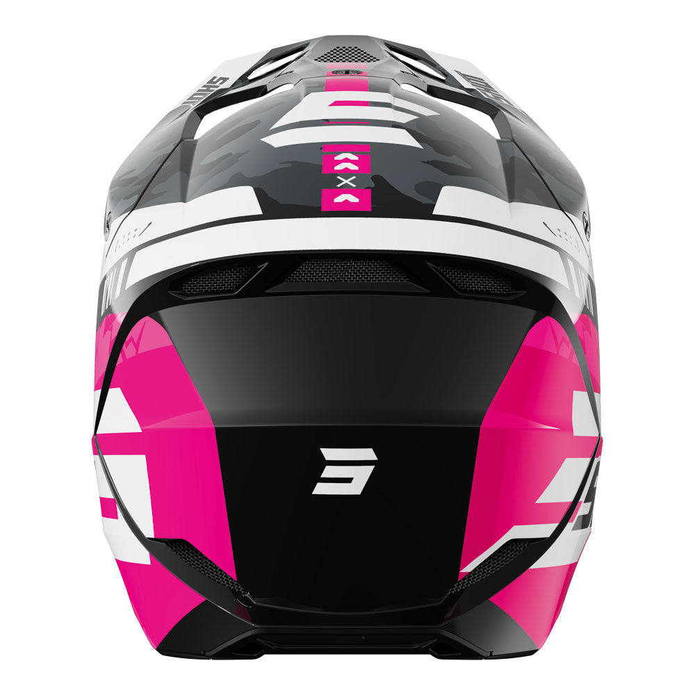 SHOT Kids Helmet Furious Flash Pink Glossy YL