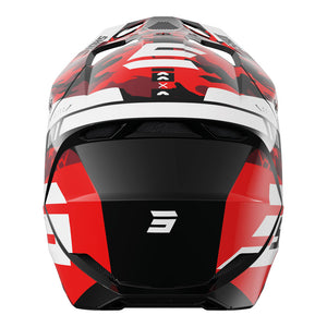SHOT Kids Helmet Furious Flash Red Glossy YS