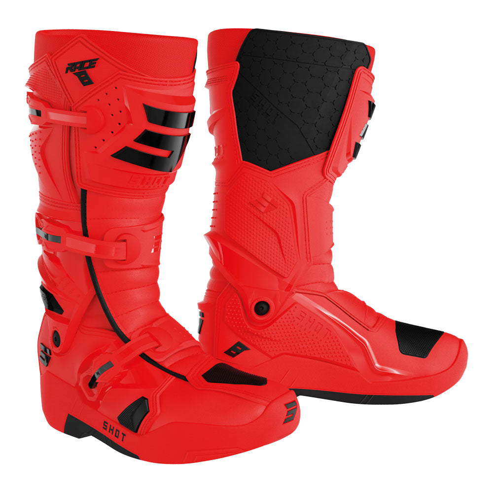 SHOT Boots Race 8 Red 46