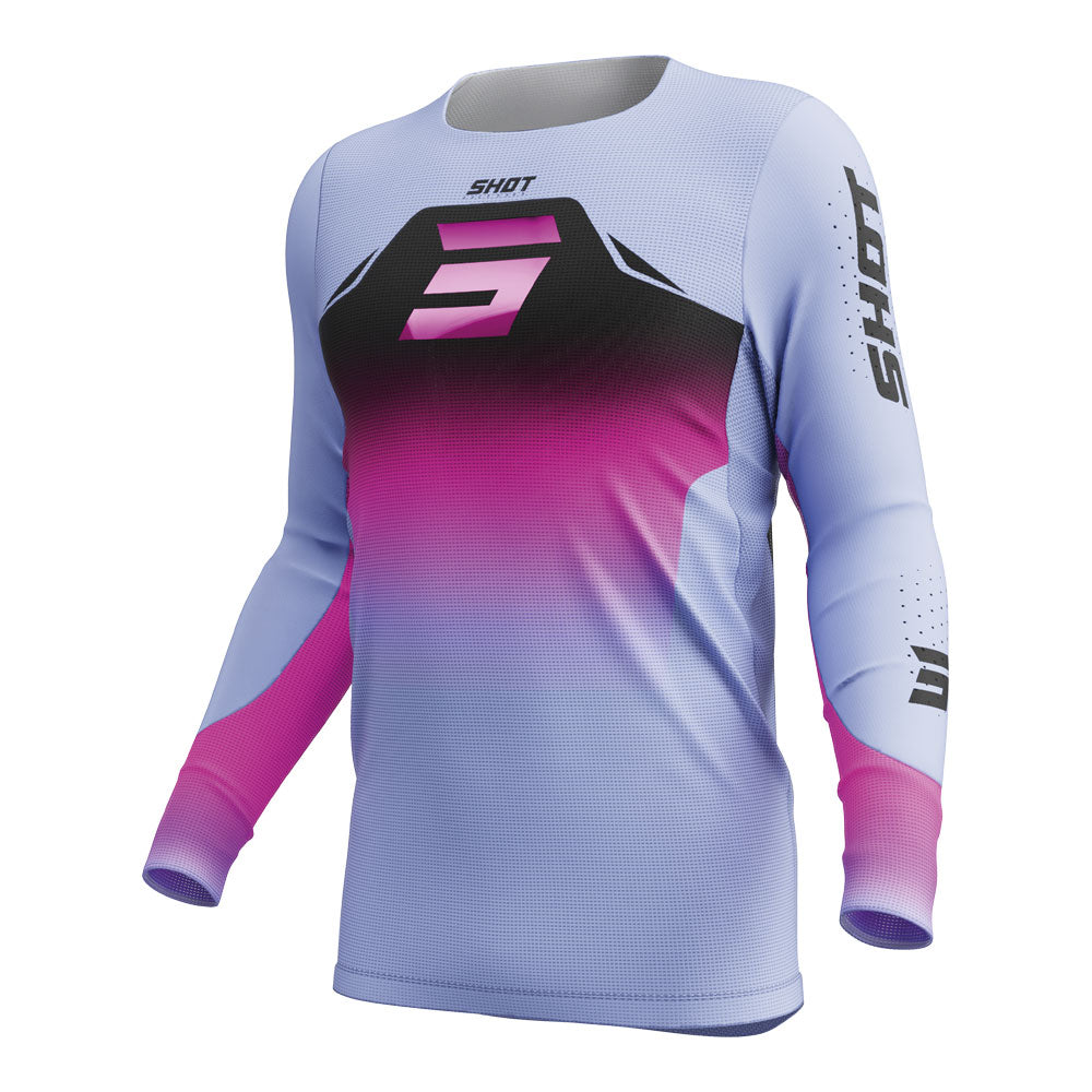 SHOT Jersey Aerolite Phase Purple XL