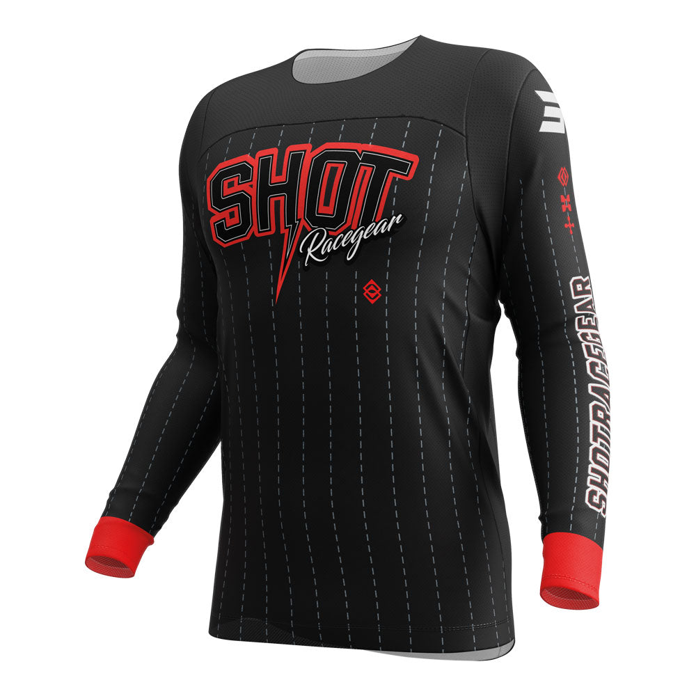 SHOT Jersey Contact Dawg Black XL