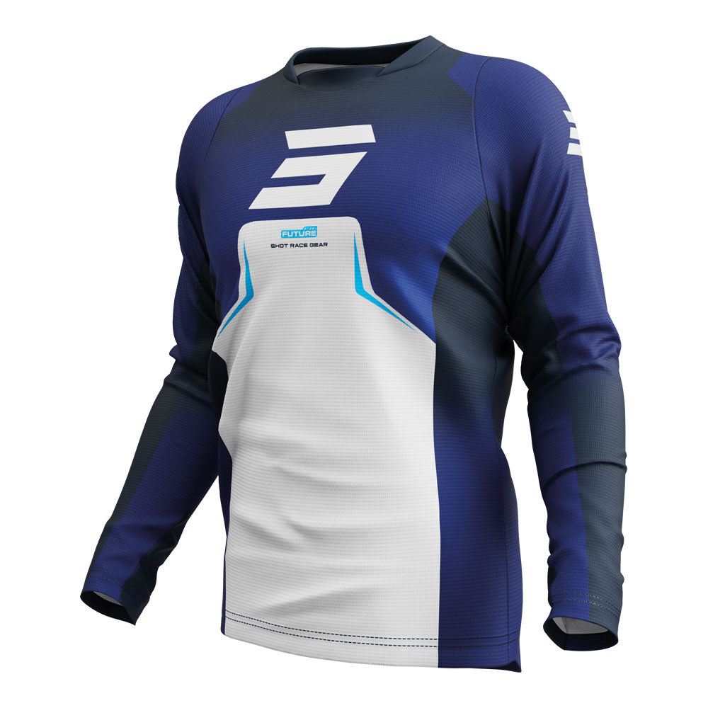 SHOT Jersey Devo Future Blue S