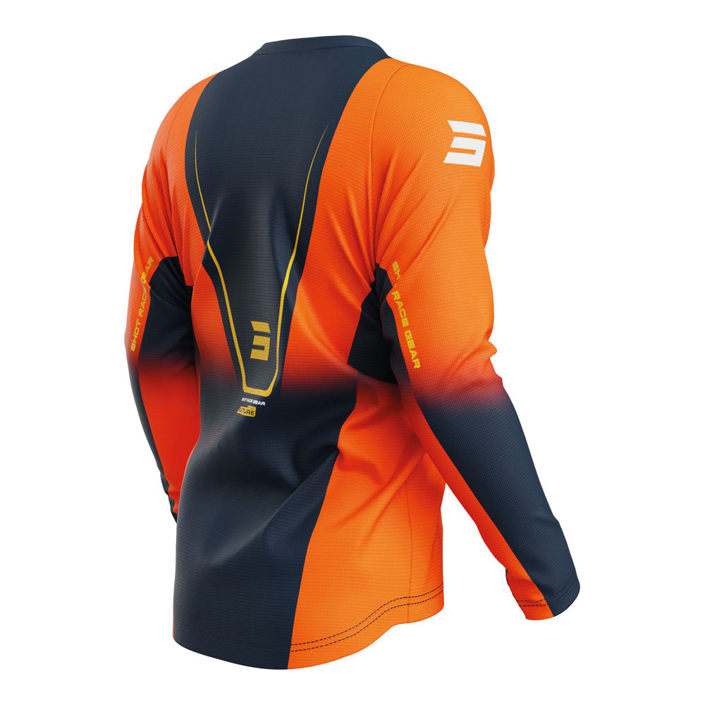 SHOT Jersey Devo Future Blue Orange M