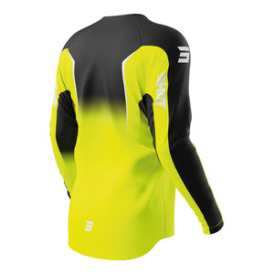 SHOT Jersey Draw Clash Neon Yellow 2XL