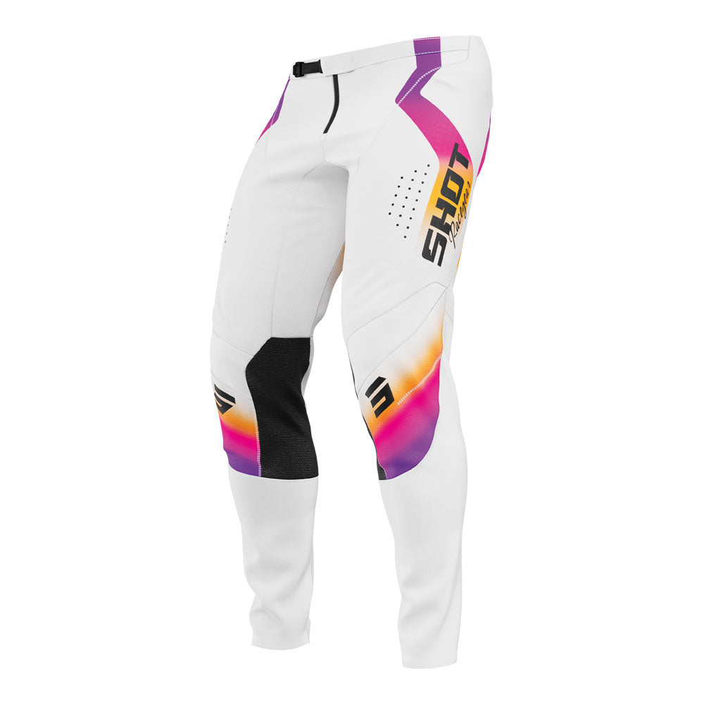 SHOT Kids Pants Contact Stream White 8/9 US22