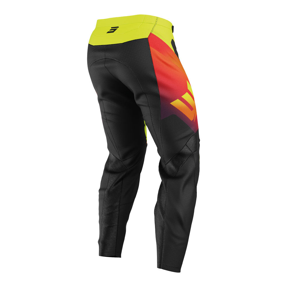 SHOT Kids Pants Draw Rocket Neon Yellow 12/13 US26