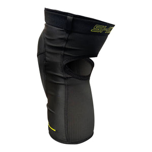 SHOT Kids Knee Guards Airlight 2.0 Black/Neon Yellow YS/YM