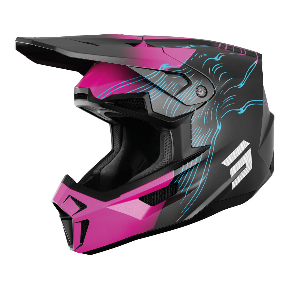 SHOT Helmet Lite Volt Pink Matt S
