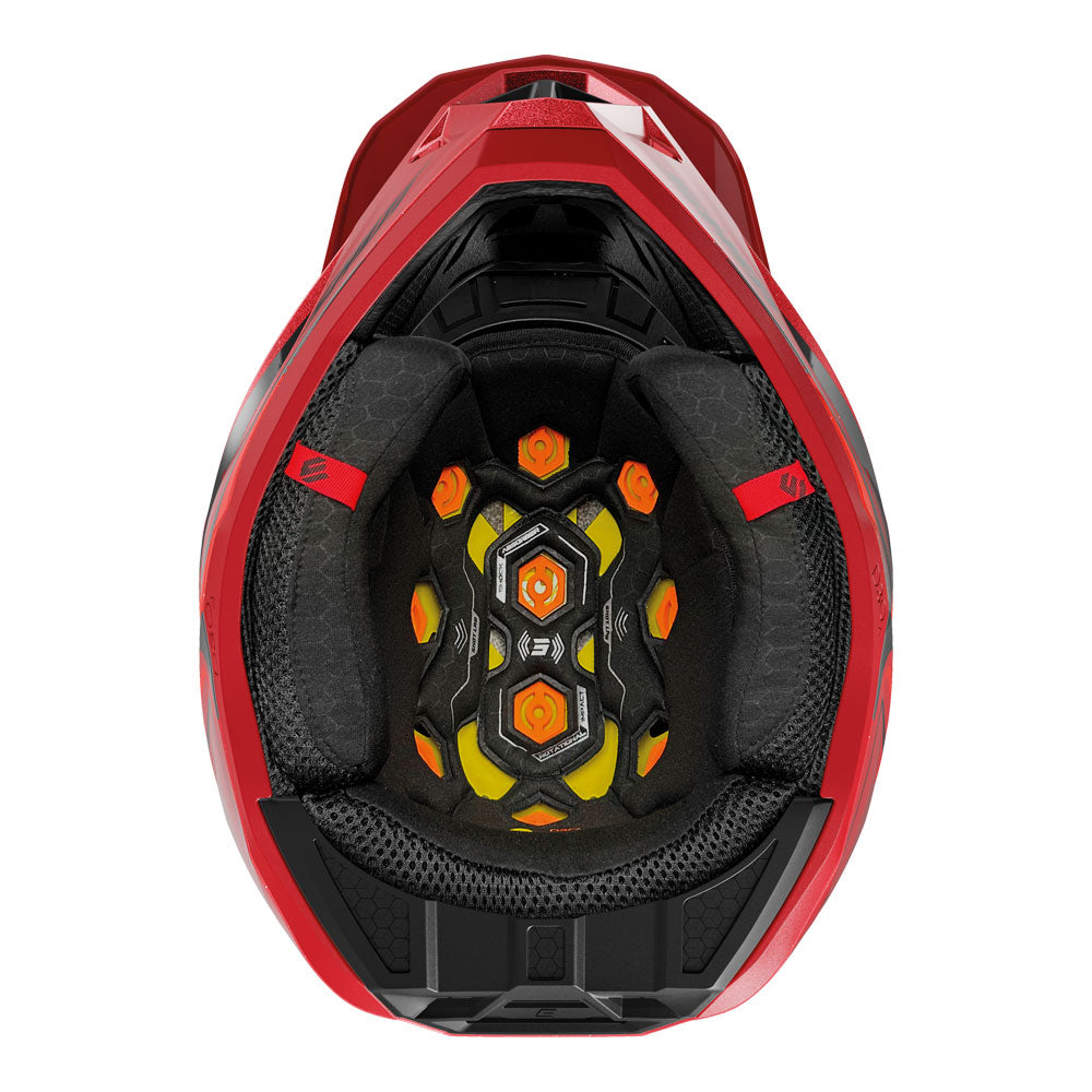 SHOT Helmet Lite Glory Red Pearly M
