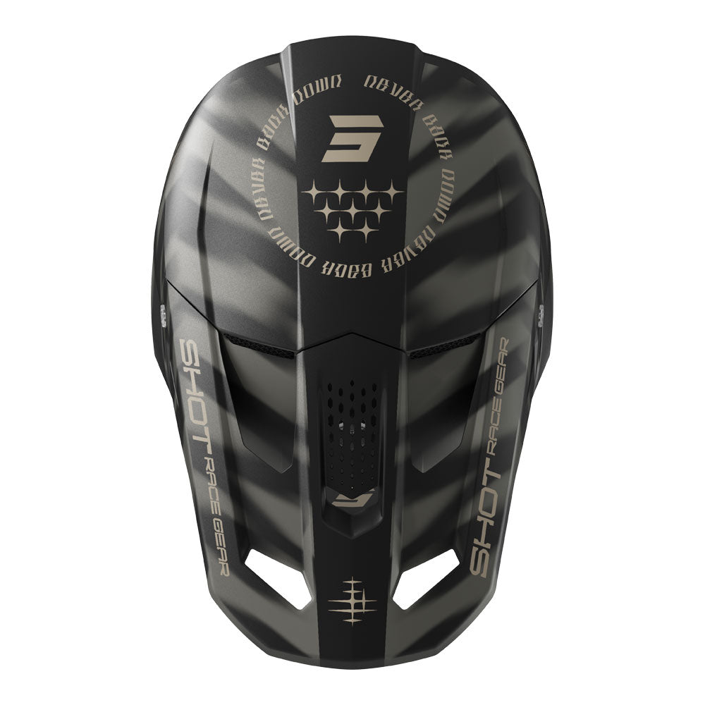 SHOT Helmet Speed Tiger Black Matt XL
