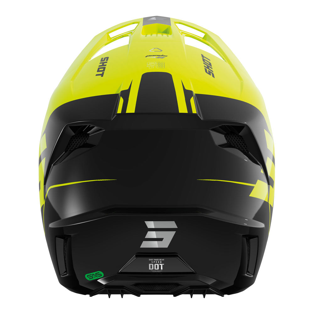 SHOT Helmet Speed S Neon Yellow Glossy L