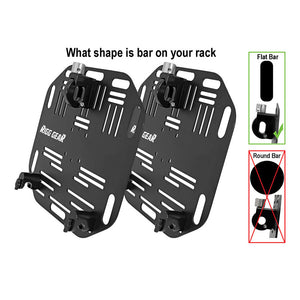 NELSON-RIGG Rigg Gear Saddlebag Quick Release Plates Flat