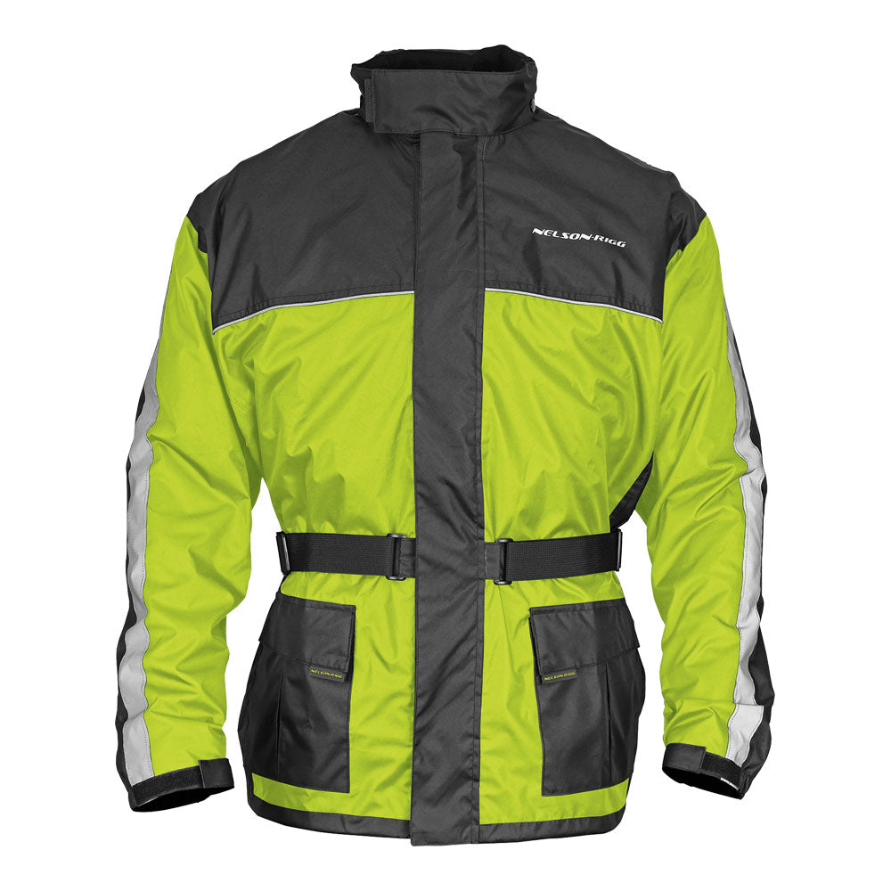 NELSON-RIGG Solo Rain Jacket Hi-Viz XL