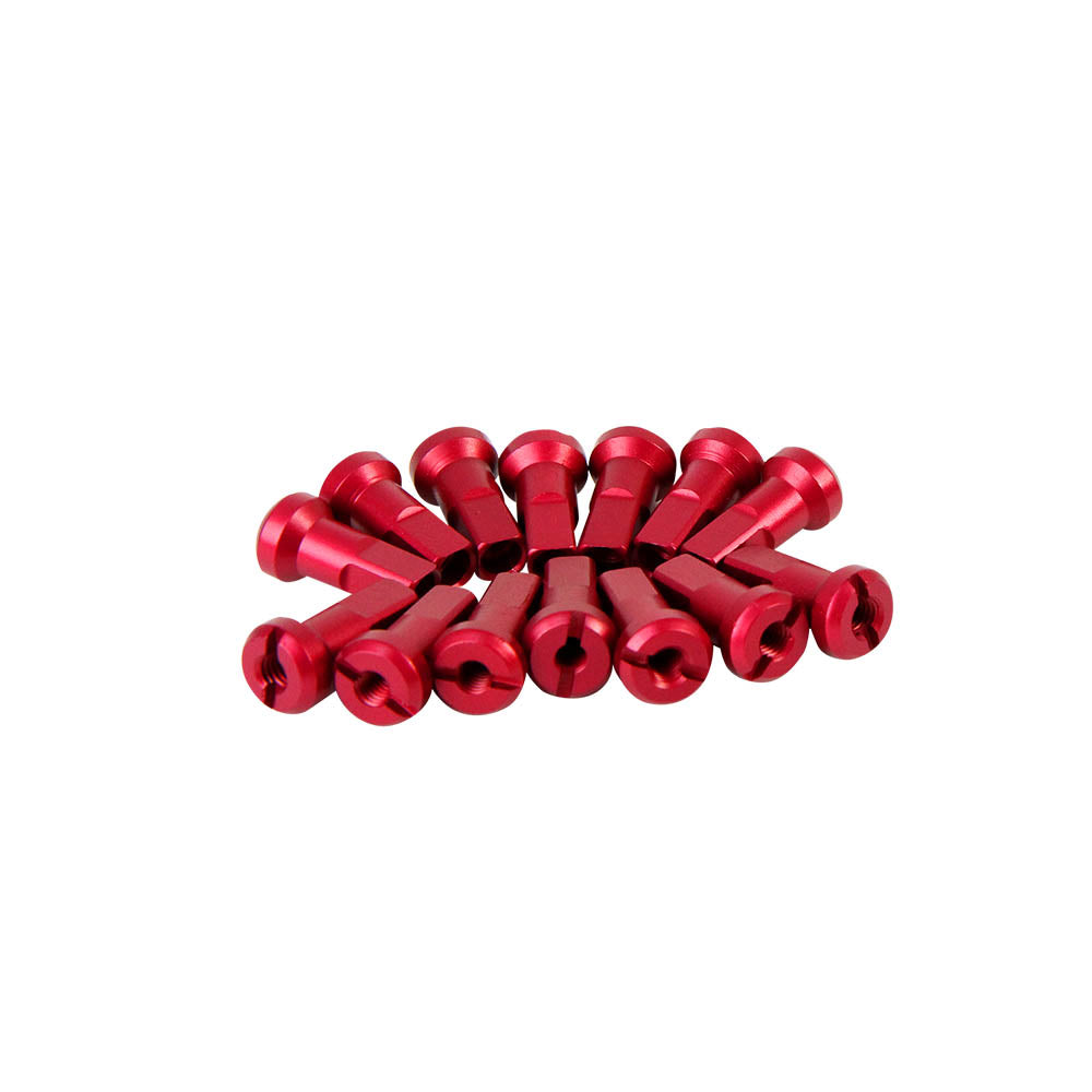 SPOKE Nipple Alloy Rear Red 8G