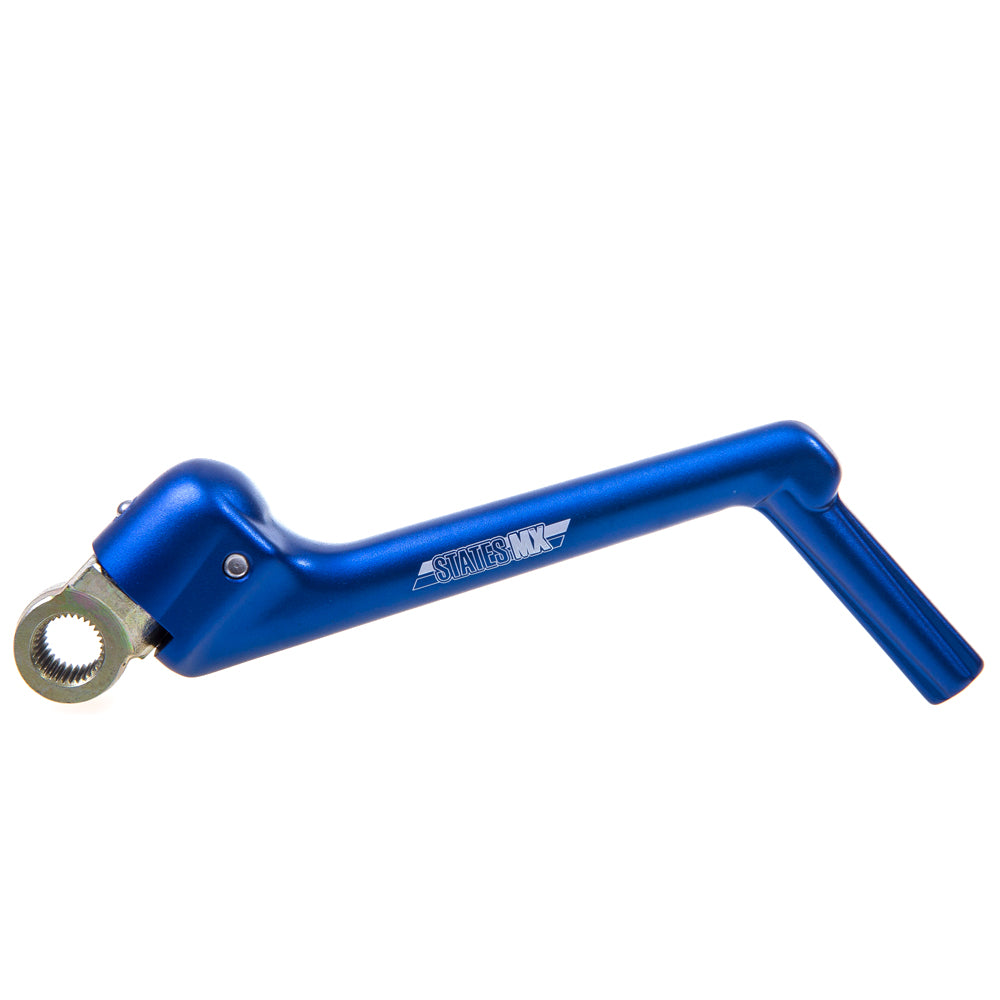 STATES MX Alloy Kickstart Lever YAM Blue