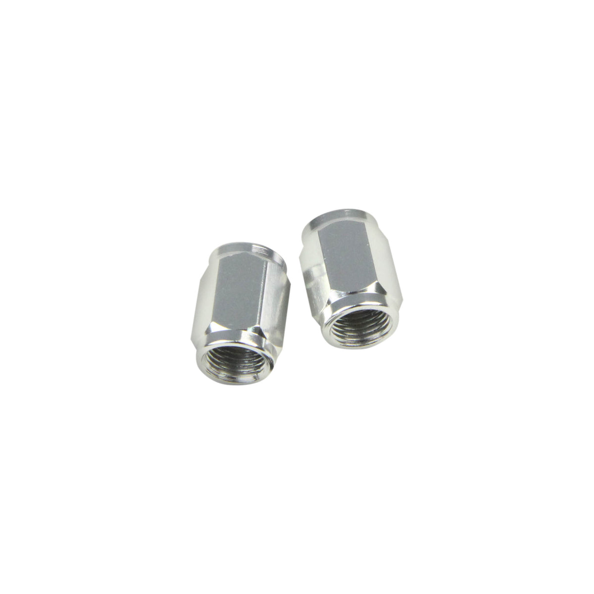 STATES MX Valve Caps Tube Silver