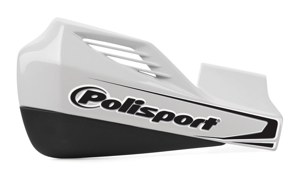 POLISPORT MX Rocks Handguard + Alu Uni Fit Kit White*