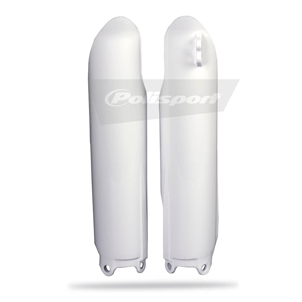 POLISPORT Fork Protectors YAM YZ 04-14 YZF 08-09 White
