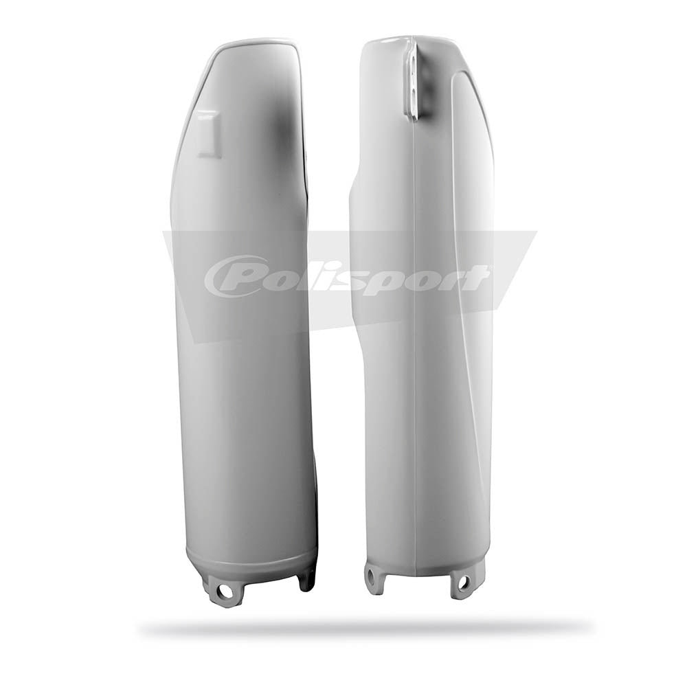 POLISPORT Fork Protectors HONDA CR 91-08 White
