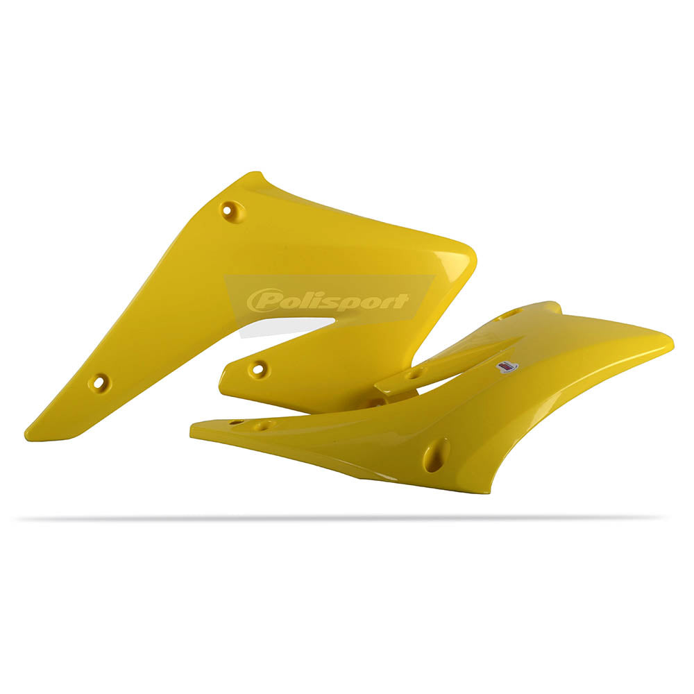 POLISPORT Radiator Shrouds SUZ RMZ250 04 Yellow*