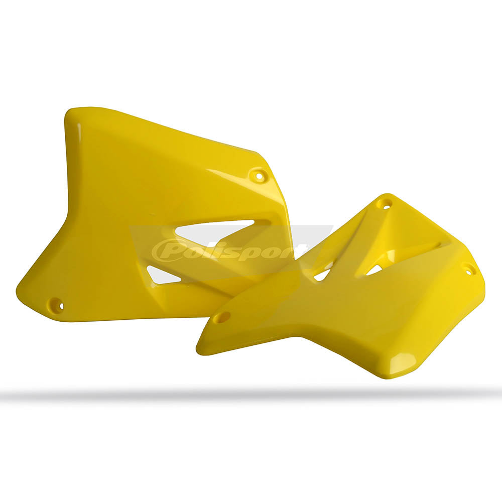 POLISPORT Radiator Shrouds SUZ RM125/250 99-2000 Yellow^