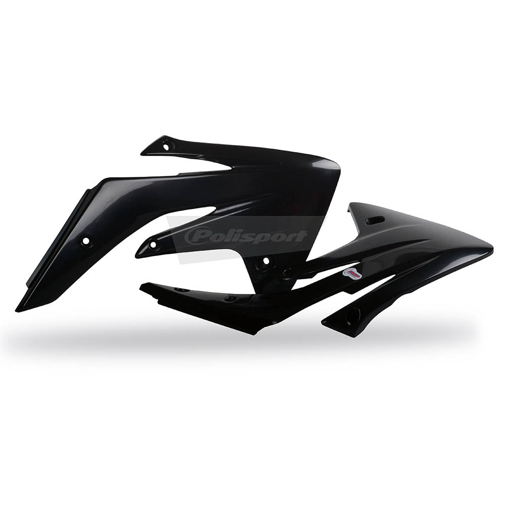 POLISPORT Radiator Shrouds HON CRF150 07-23 Black*