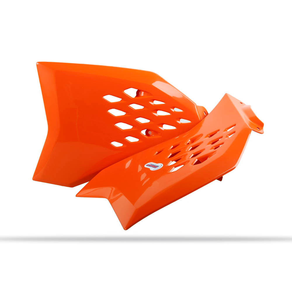 POLISPORT Radiator Shrouds KTM SX65 09-15 Orange^