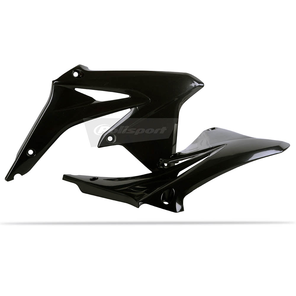 POLISPORT Radiator Shrouds SUZ RMZ450 08-17 Black^