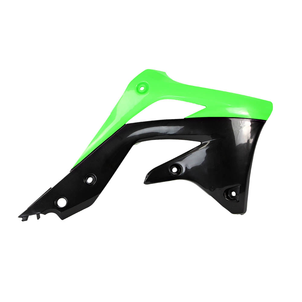 POLISPORT Radiator Shrouds KAW KX450F12-15 Green05/Black^