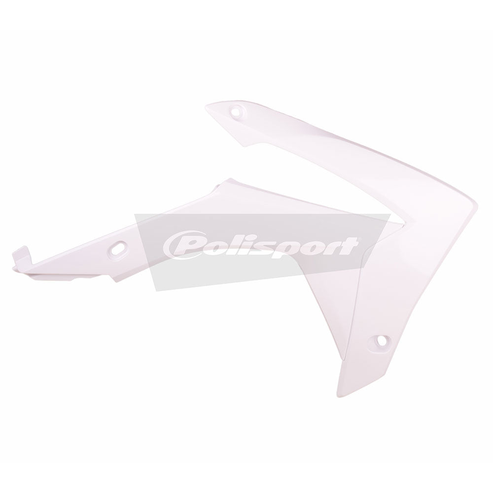 POLISPORT Radiator Shrouds HON CRF25014-17 CRF45013-16 Wht*