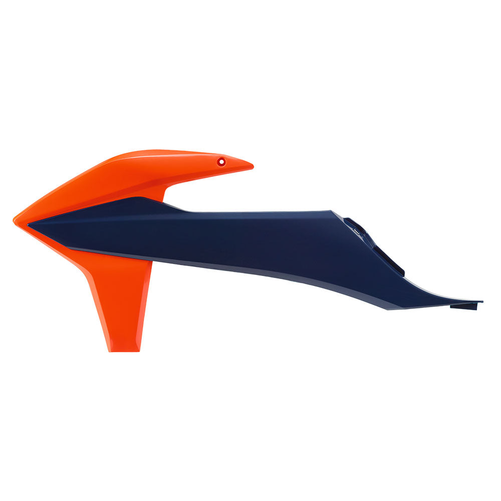 POLISPORT Radiator Shrouds KTM SX/SX-F/EXC Orange/Blue^