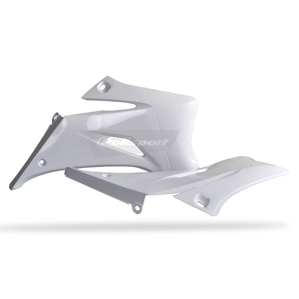 POLISPORT Radiator Shrouds YAM YZ250/450F 06-09 White^