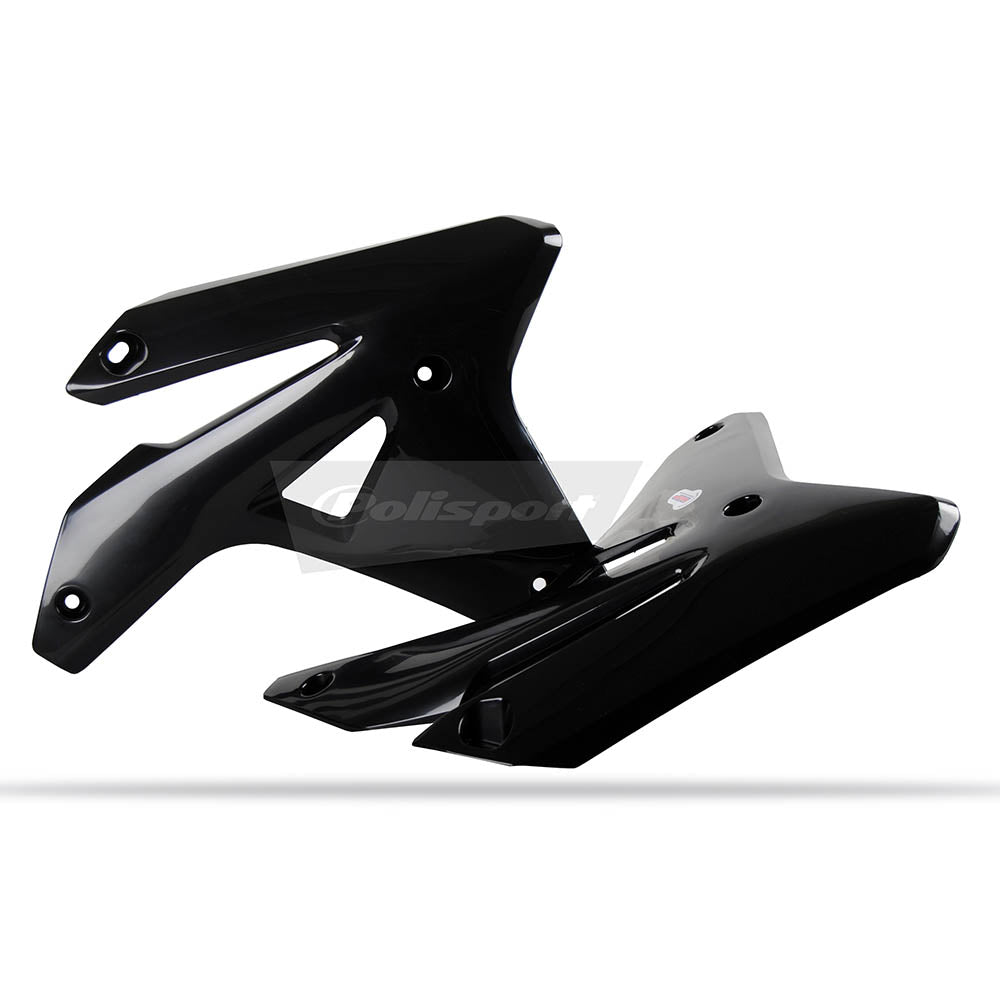 POLISPORT Radiator Shrouds SUZ RMZ450 07 Black*