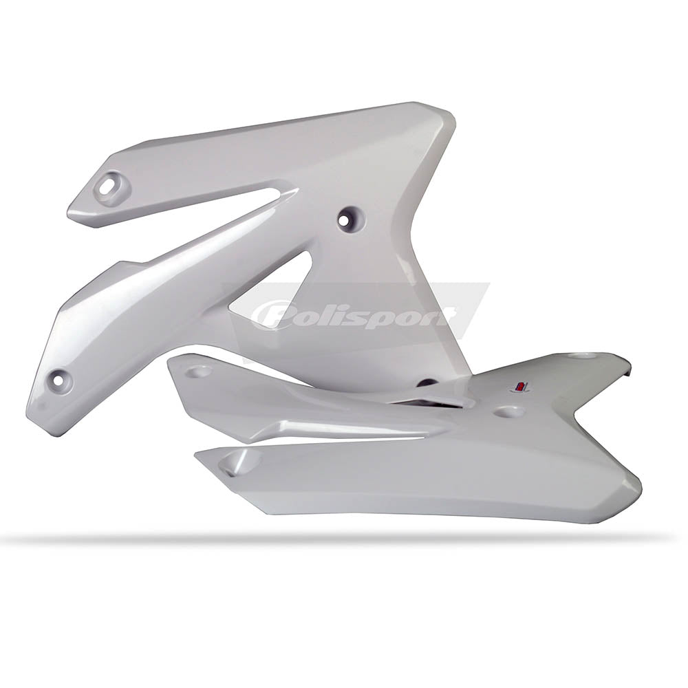 POLISPORT Radiator Shrouds SUZ RMZ450 07 White*