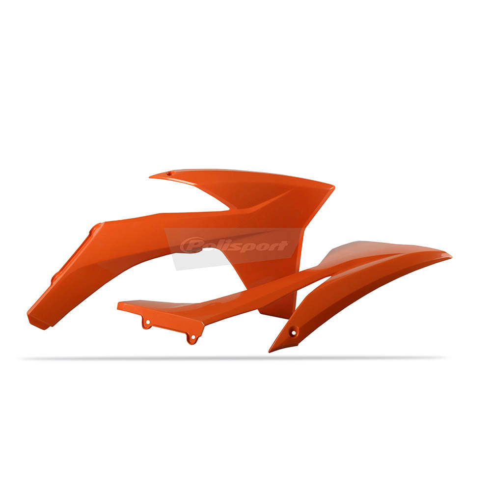 POLISPORT Radiator Shrouds KTM SX/SXF/EXC 11-13 Orange^