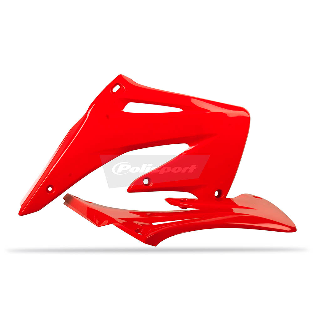 POLISPORT Radiator Shrouds HON CRF450 02-04 Red04^