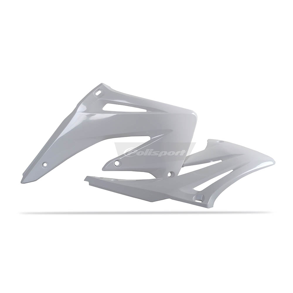 POLISPORT Radiator Shrouds HON CRF450 02-04 White*