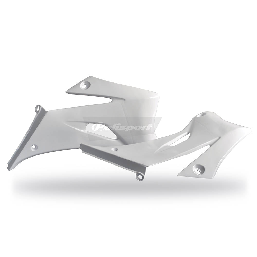 POLISPORT Radiator Shrouds YAM WR250/450 07-14 White*