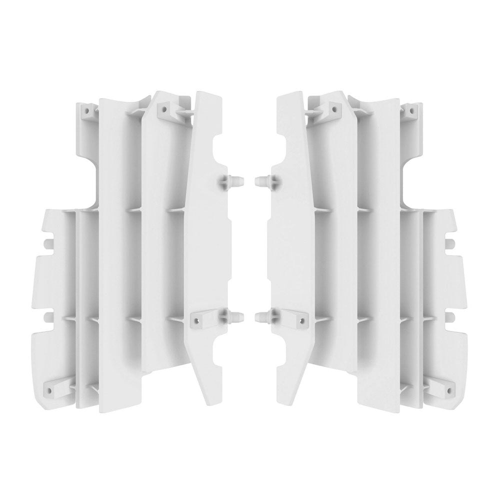 POLISPORT Radiator Louvers HON CR125/250 05-07 White