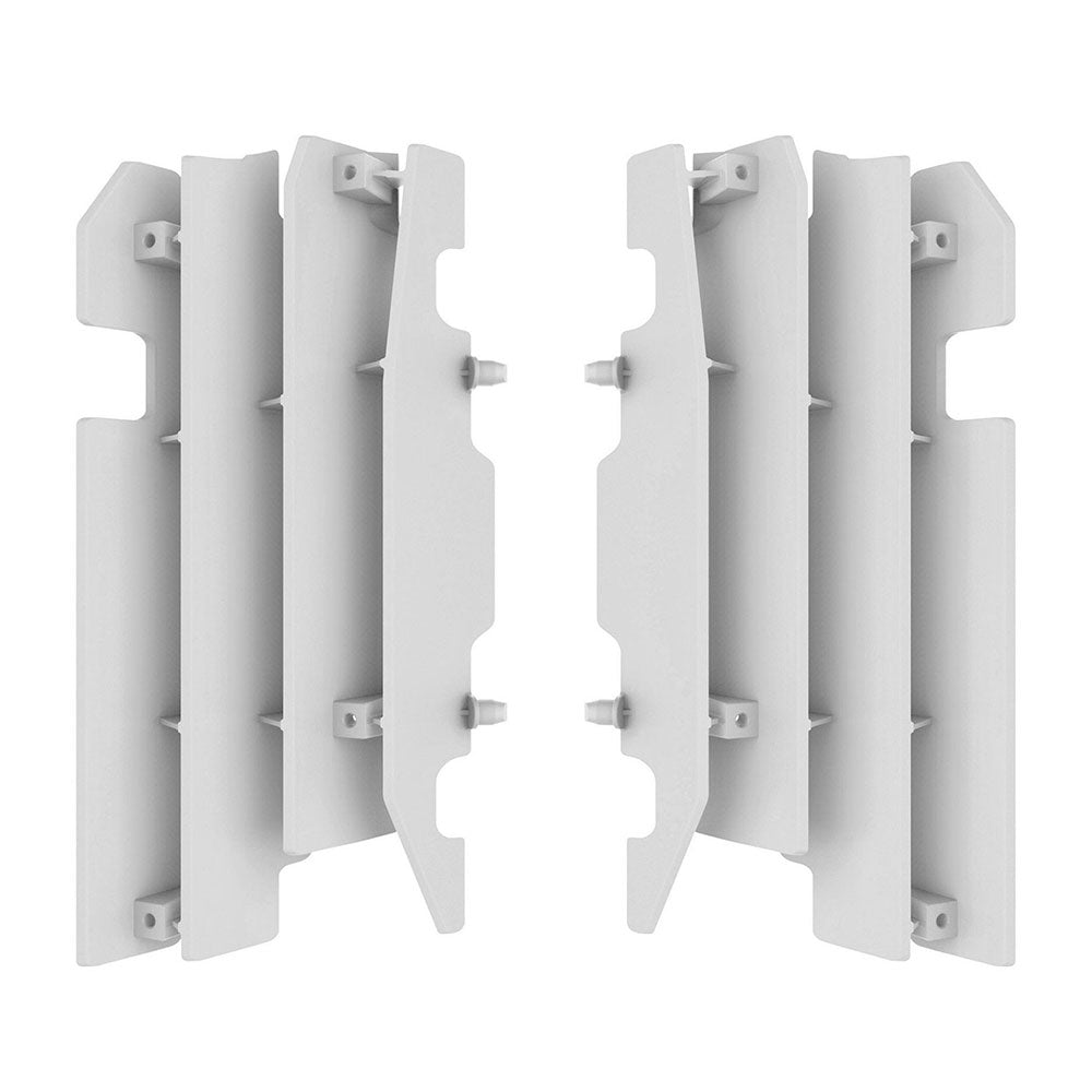 POLISPORT Radiator Louvers HON CR125/250 00-04 White^