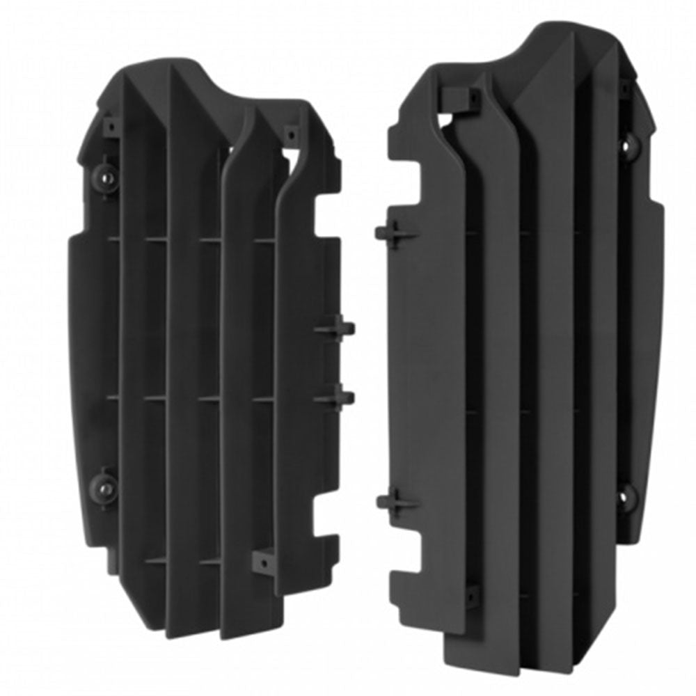POLISPORT Radiator Louvers KAW KX250F 17-20 Black^